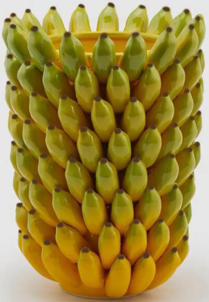 Vase Bananen | H 34 D 26 cm |