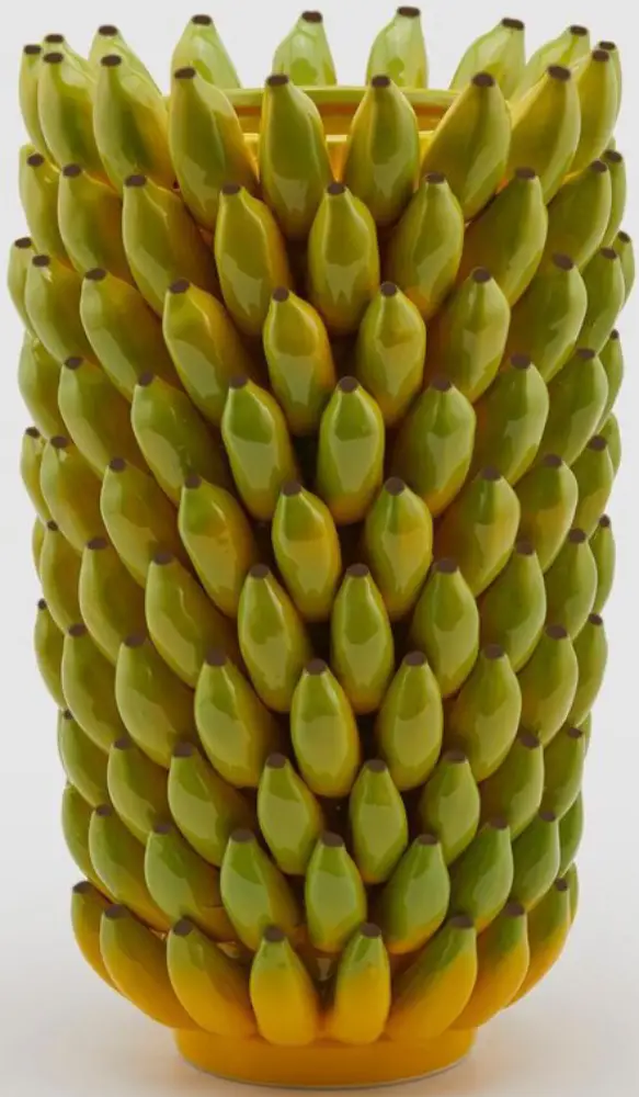 Vase Bananen | H 45 D 25 cm |