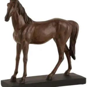 Pferd braun groß | Polyresin 35×11,5×36 cm |