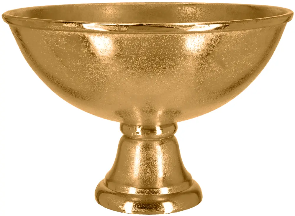 Champagnerkühler gold | Aluguss small |