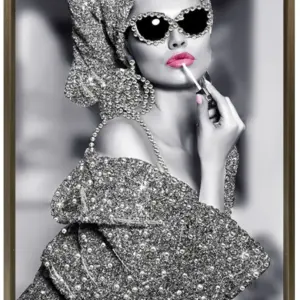 Wandbilder | Lady with Lipstick | 80×120 cm
