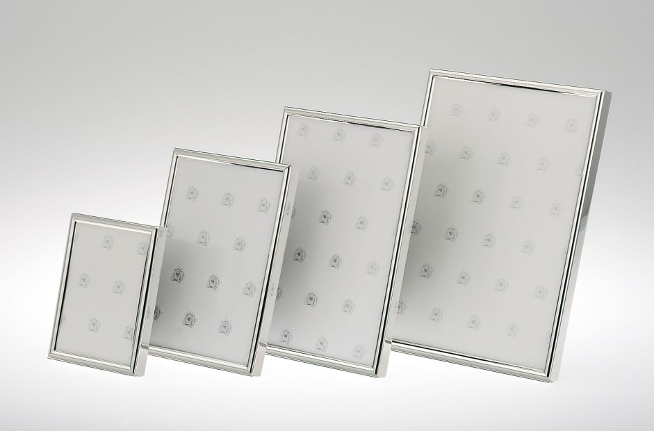 Bilderrahmen 6×9 | versilbert |
