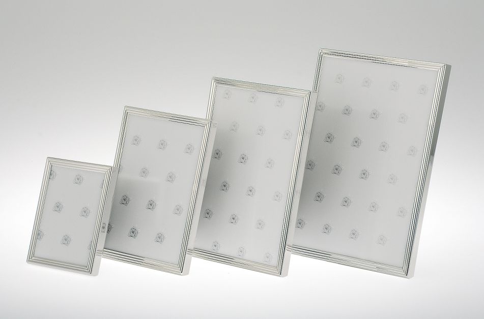 Bilderrahmen 9×13 | versilbert |