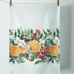 Geschirrtuch Orange | Baumwolle |