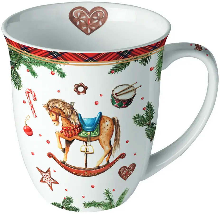 Weihnachtstasse Schaukelpferd | 400 ml |