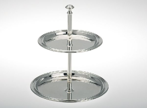 Etagere groß | 2er versilbert |
