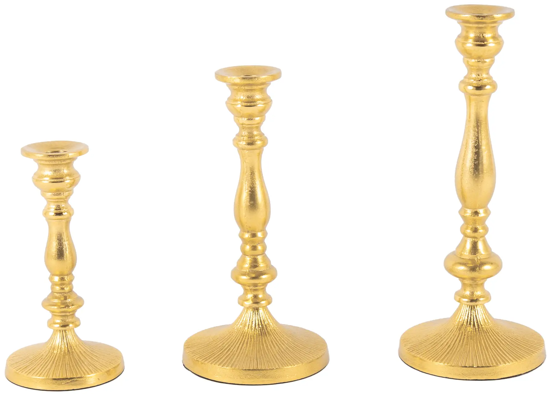 Kerzenleuchter Basel S | Aluguss gold |