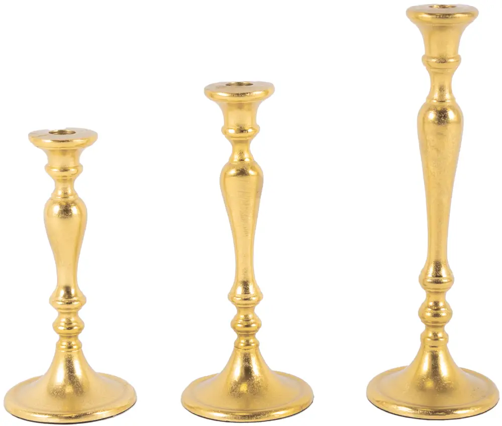 Kerzenleuchter Amsterdam M | Aluguss gold |