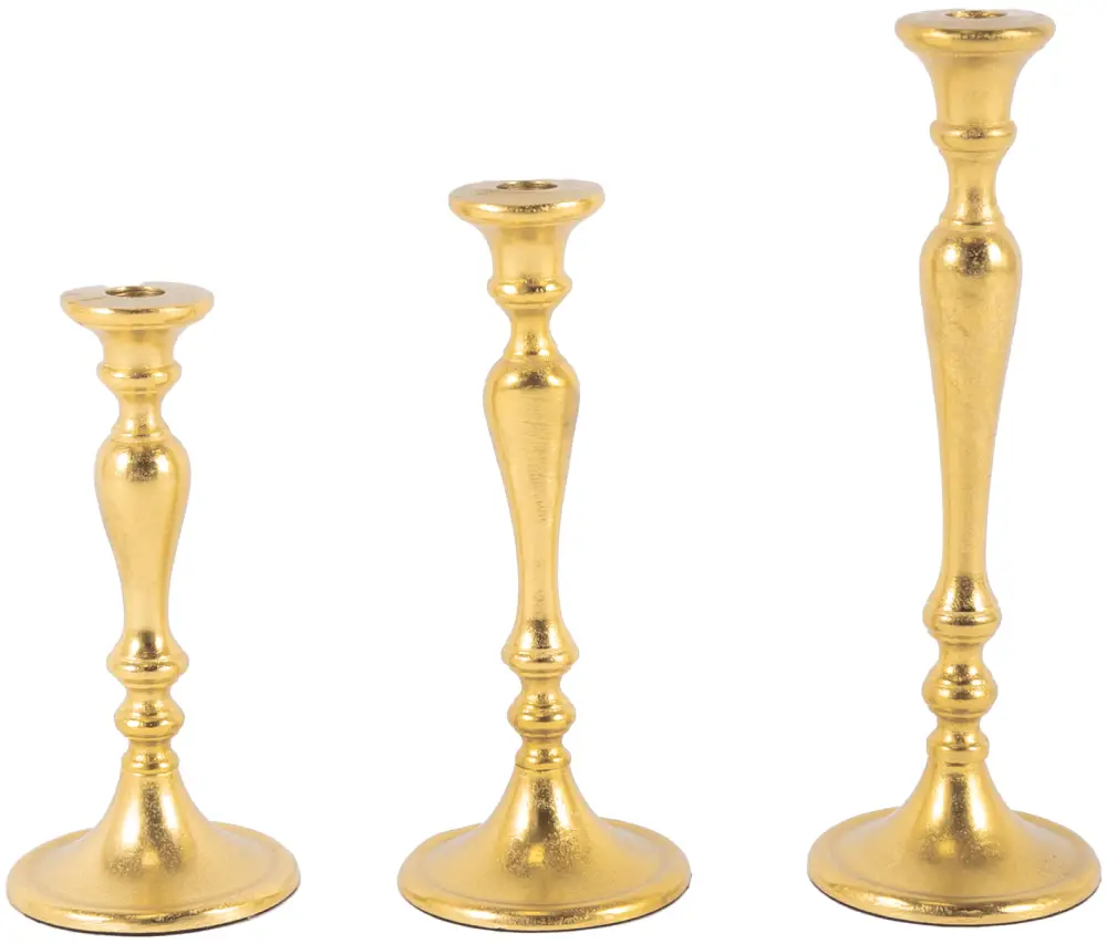 Kerzenleuchter Amsterdam S | Aluguss gold |