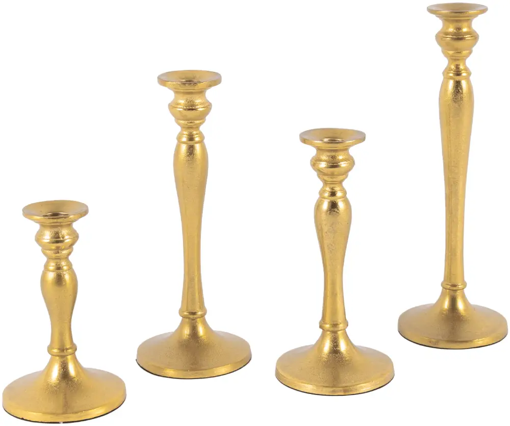 Kerzenleuchter Brüssel XS | Aluguss gold |