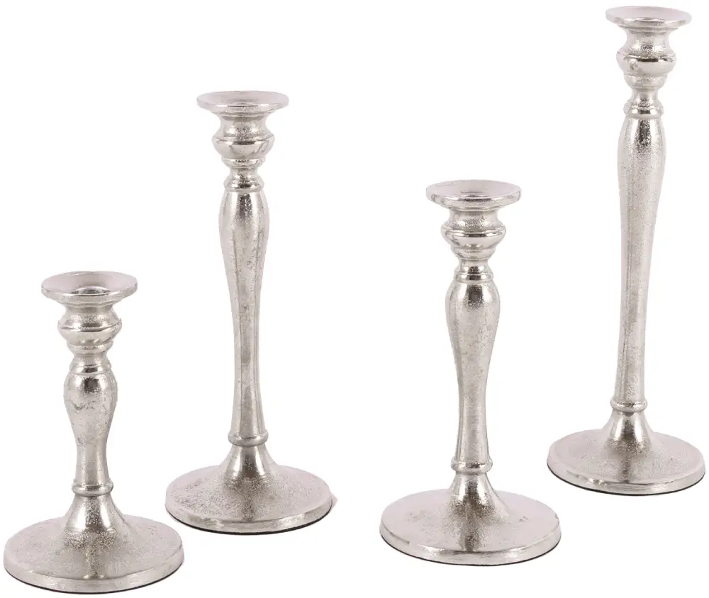 Kerzenleuchter Brüssel XS | Aluguss silber |