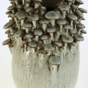 Vase Mushrooms | 21×32 cm Steingut |