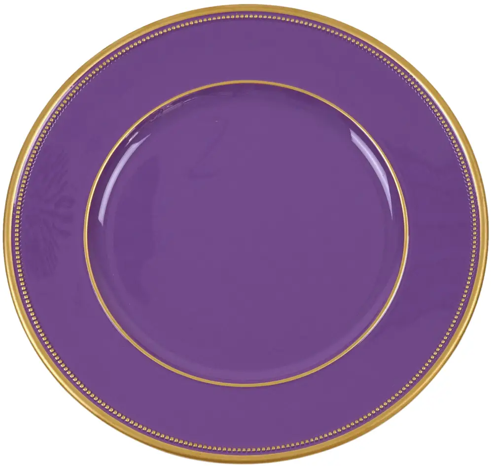 Platzteller, lila | Kunststoff, D.33 cm | 50%Polypropylene+50%Calciumcarbonate