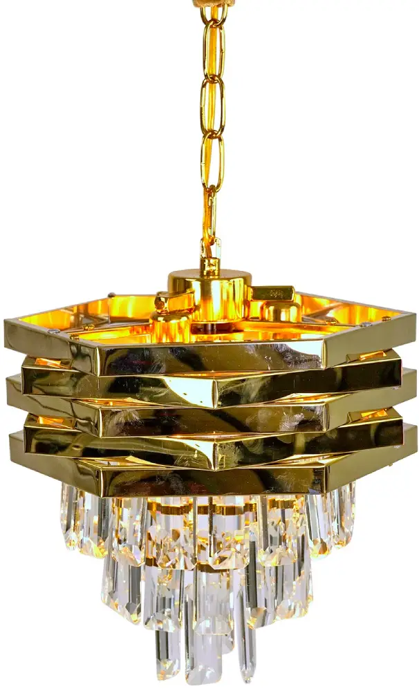 Deckenleuchte Crystal | gold 30×33 cm |