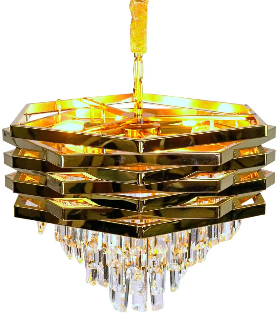 Deckleuchte Crystal | gold 50×38 cm |
