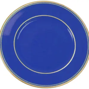 Platzteller, blau | Kunststoff, D.33 cm | 50%Polypropylene+50%Calciumcarbonate