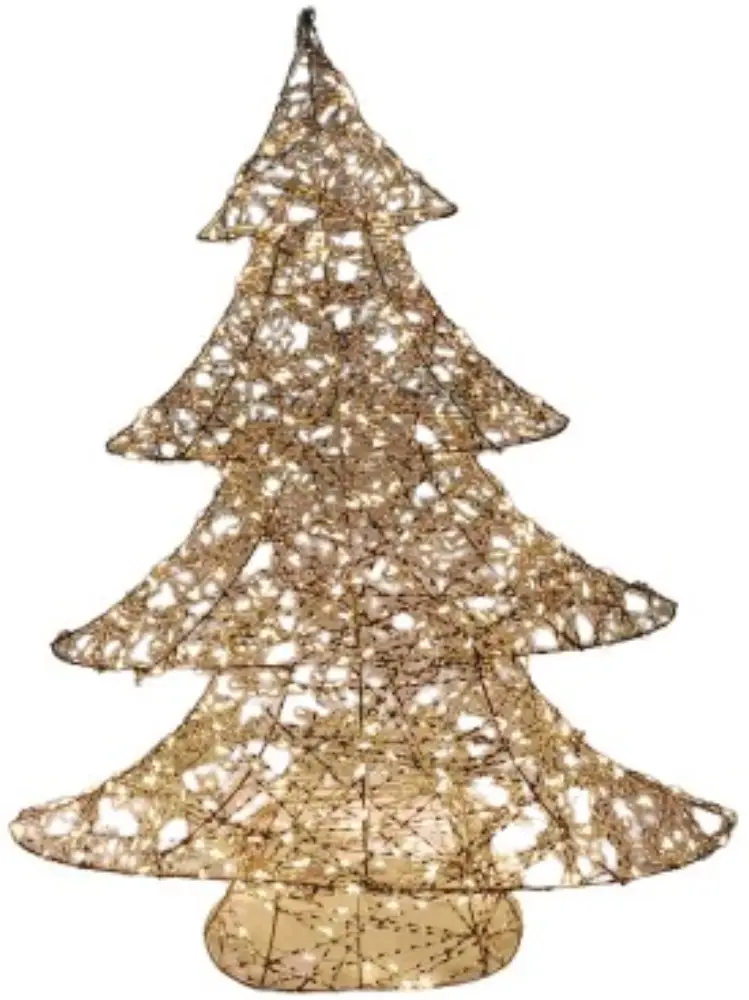Baum 600 LED incl. Fernbedienung | 48 cm warm/weiß |