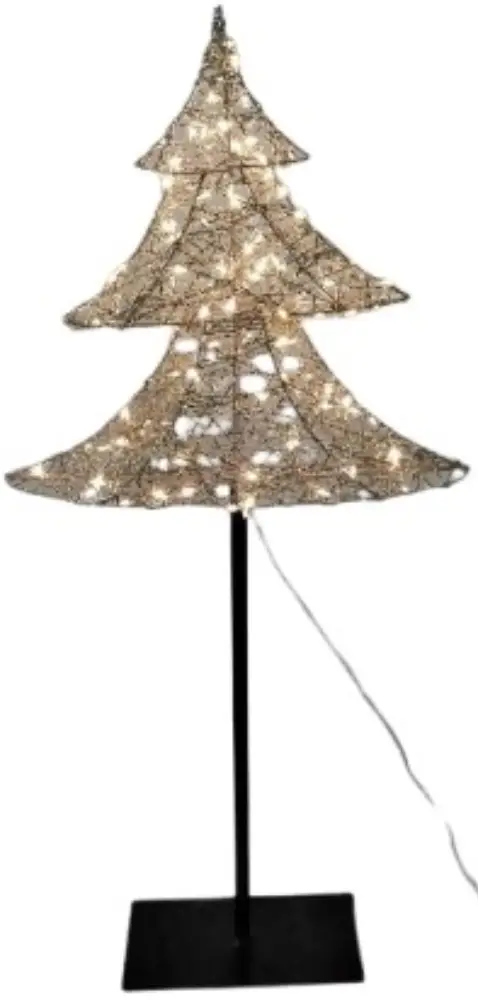 Baum auf Fuß 100LED incl. Fernbedienung | 73 cm warm/weiß |