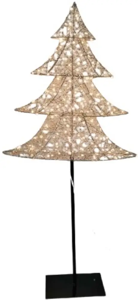 Baum auf Fuß 200 LED incl. Fernbedienung | 1,03 m warm/weiß |