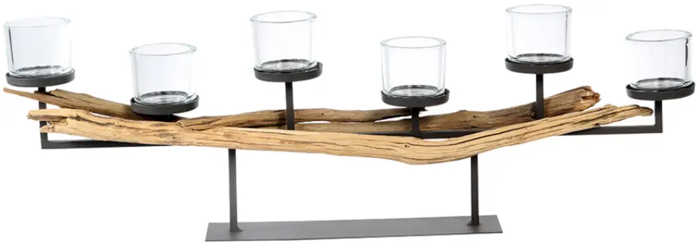 Leuchter 6er | Länge 95 cm Höhe 30 cm |