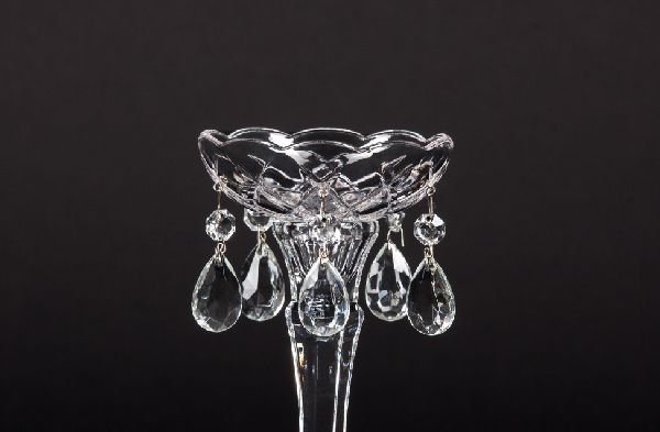 ALS10006-120-25/5STS/B204 | Lüsterschale m. Behang Ø 12cm |