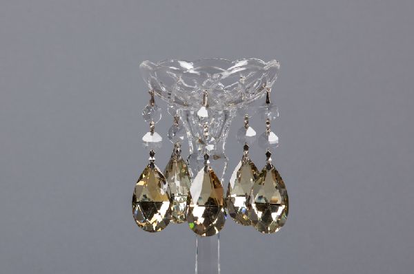 ALS10006-120-25/5STS/OG | Lüsterschale m. Behang Ø 12cm |