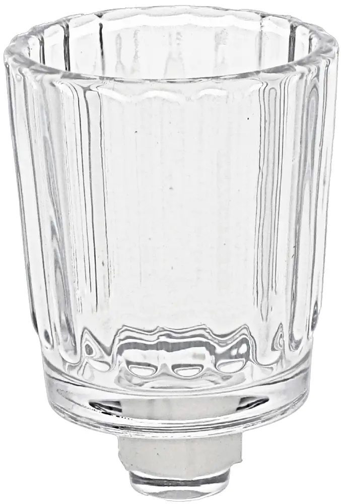 Glasaufsatz Streifen | clear |