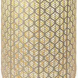 Solar und USB Laterne Grand Grafic | 1LED ww, 1LED kw, 33×60 cm light beige | Indoor & Outdoor