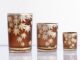 Windlicht Ahorn L | braun/gold |