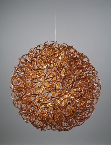 Leuchte gold | 100L Alu Durchmesser 50 cm | In & Outdoor