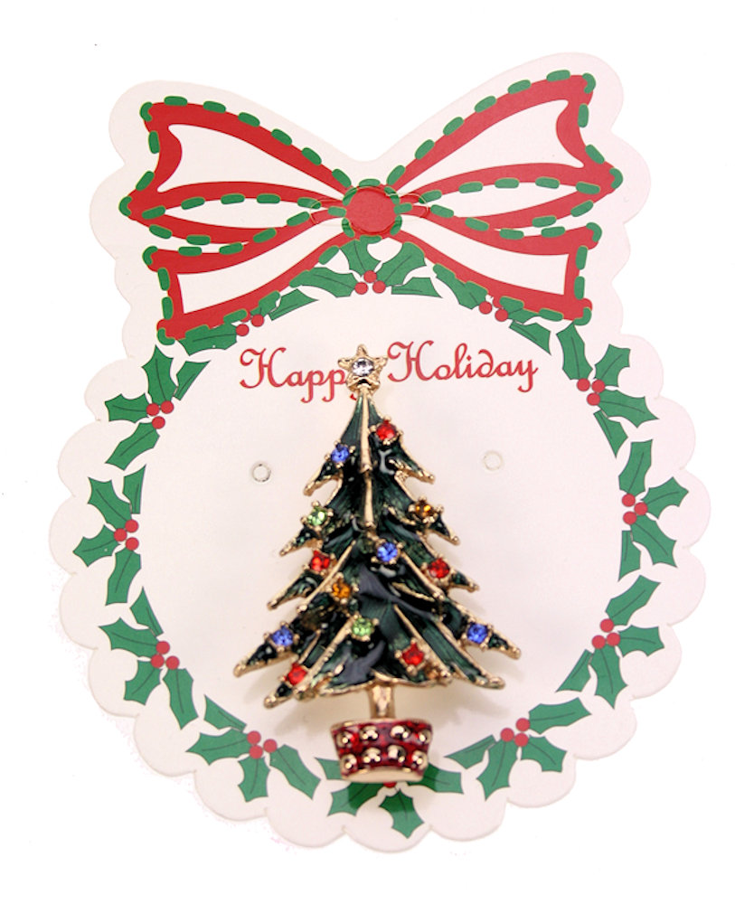 Brosche Weihnachtsbaum