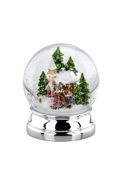Schneekugel Weihnachtssinger