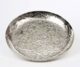 Tablett Oriental rund 45 cm | Aluminium vernickelt |