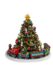 Spieluhr Weihnachtsbaum mit Zug | Melodie Stille Nacht |