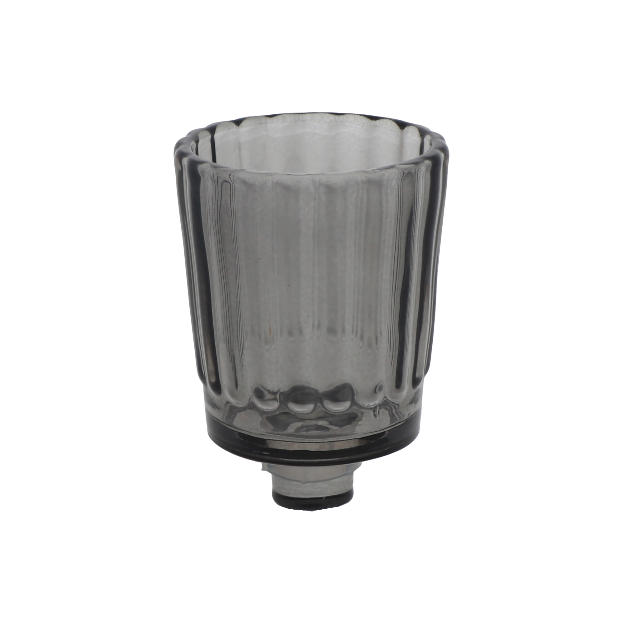 Glasaufsatz Streifen | grau |