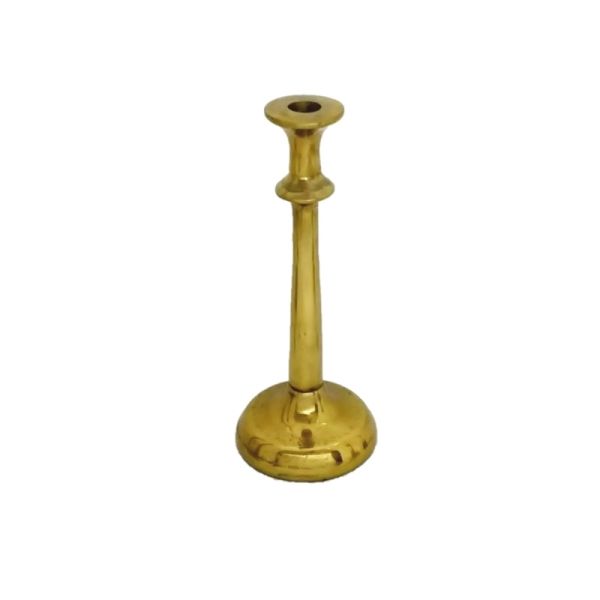Kerzenleuchter groß | Aluguss gold |