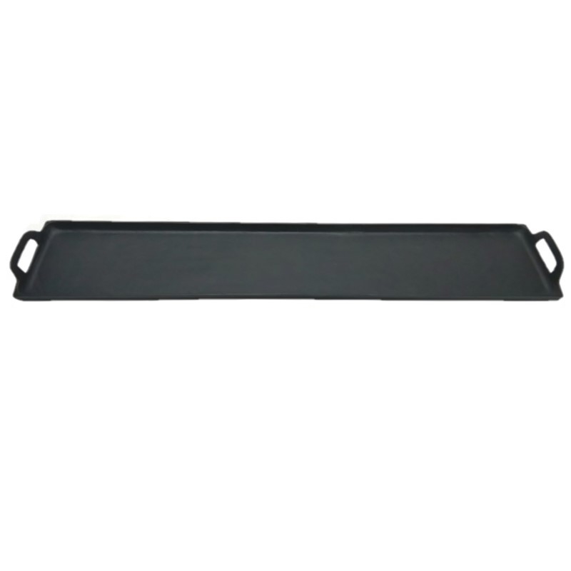 Tablett groß | Aluguss schwarz |