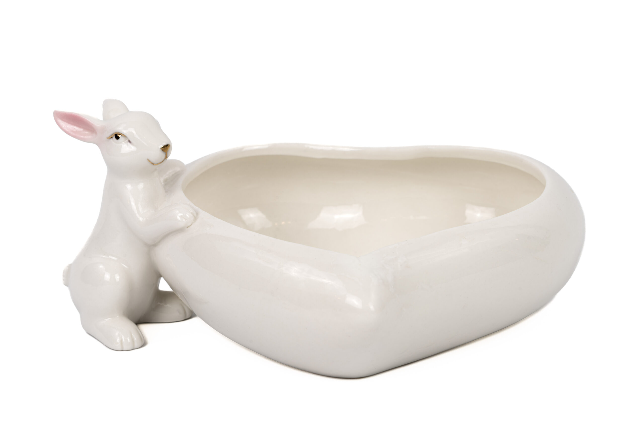 Hase Herzschale | Porzellan |