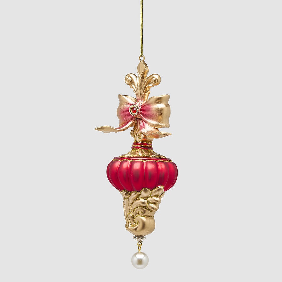 Baumschmuck Zwiebel rot
