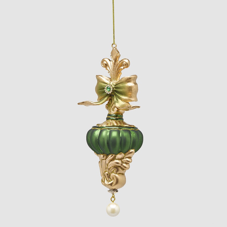 Baumschmuck Zwiebel grün