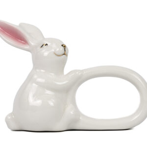 Hase Serviettenring | Porzelan |