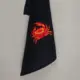 Geschirrtuch Krabbe schwarz 100% Baumwolle