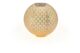 Solar Antic Ball Grafic | 1LED ww, 1 LED kw D40cm, light beige | indoor&outdoor