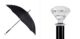 Schirm Kristallgriff | schwarz |